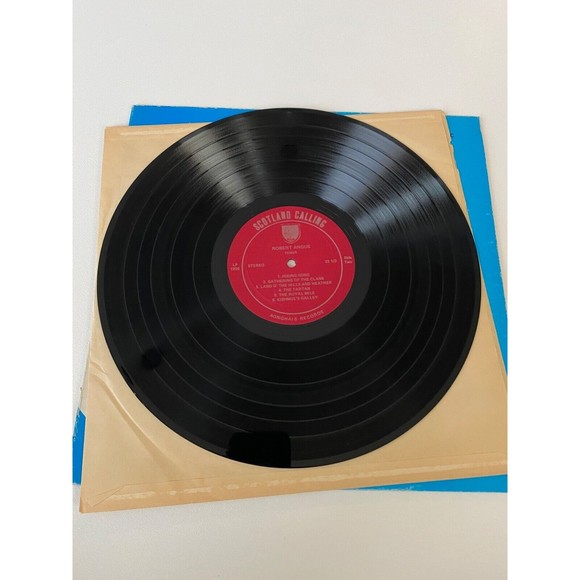Robert Angus Tenor Scotland Calling LP 1976 Aonghais Records EX Vinyl Stereo - Picture 6 of 7